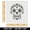 Mexican Day of the Dead Sugar Skull Skeleton Wall Cookie DIY Craft Reusable Stencil